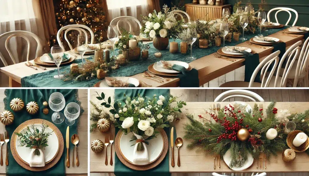 grey table cover
