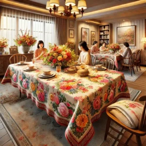 flower tablecloths