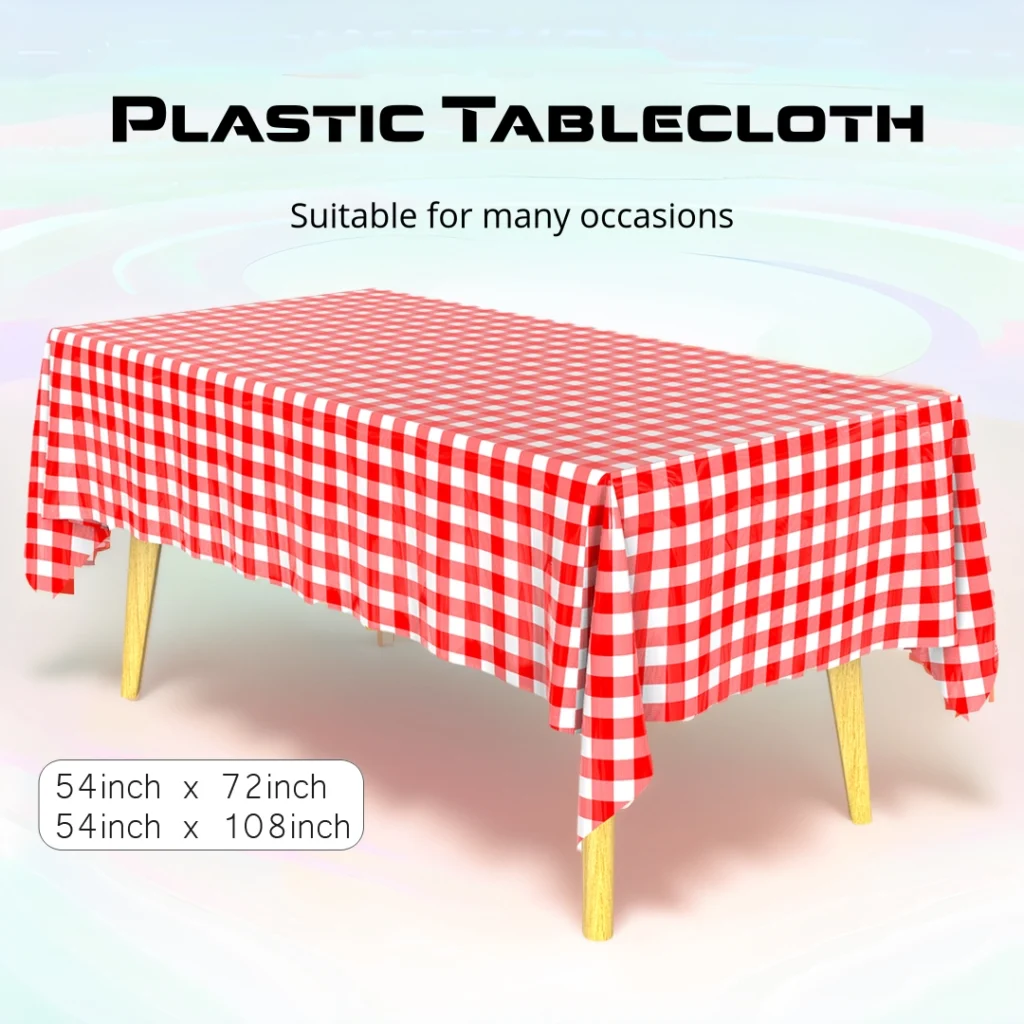 floral plastic table covers