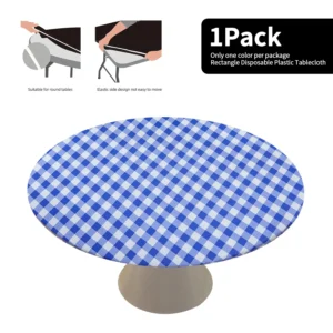 lavender plastic table covers