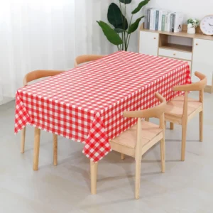 patterned table linen
