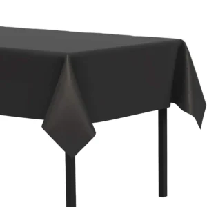 lavender plastic table cover