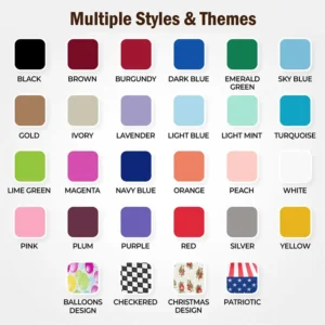 brown plastic table covers