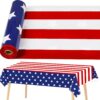 American Flag Tablecloth Roll