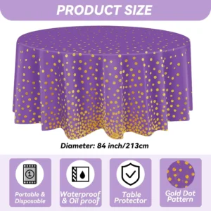 paper tablecloth party
