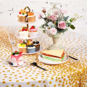 tan table linens