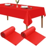 Convenient Disposable Plastic Table Cover