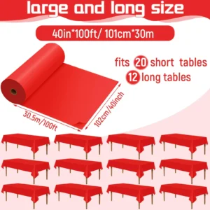 floral plastic tablecloth