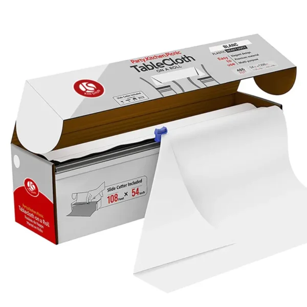 craft paper table cloth