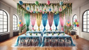 patterned table linens