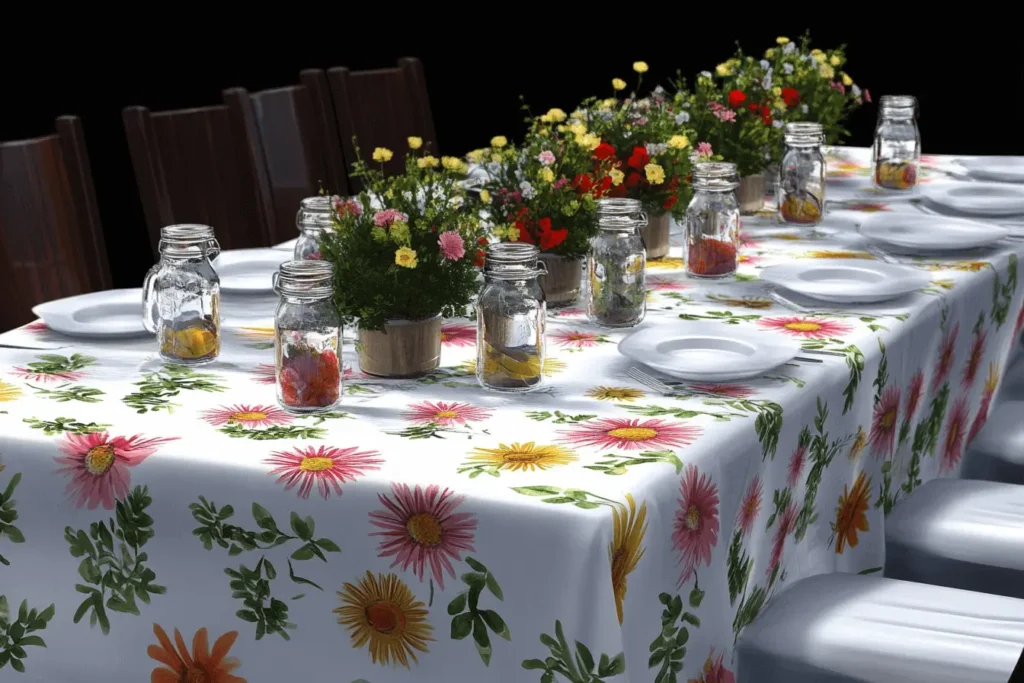 oversized table linens