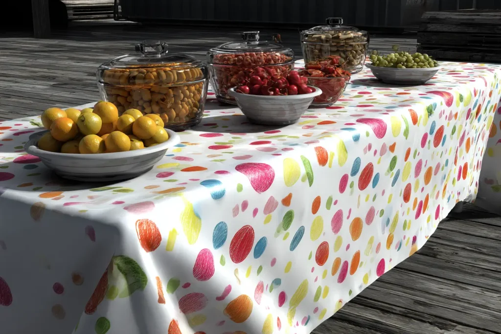 plastic table cover plastic table cover