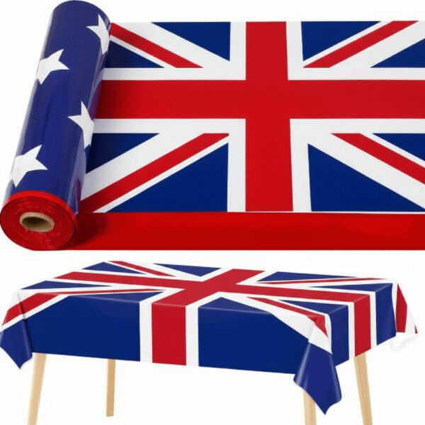 UK Flag Tablecloth Roll