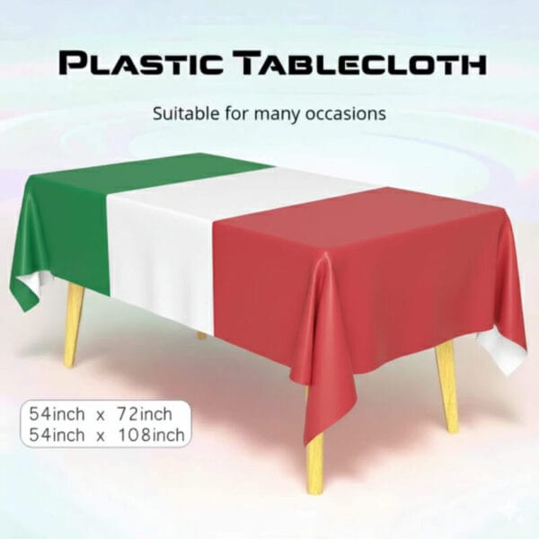 1759117464 Italy Flag Tablecloth